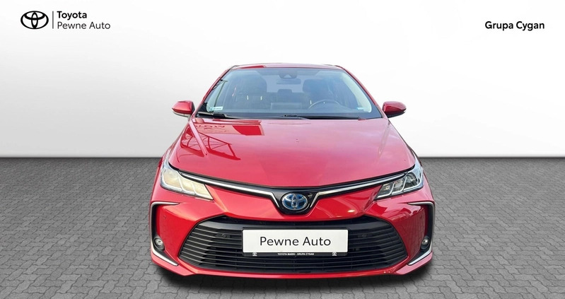 Toyota Corolla cena 82800 przebieg: 56800, rok produkcji 2019 z Mordy małe 79